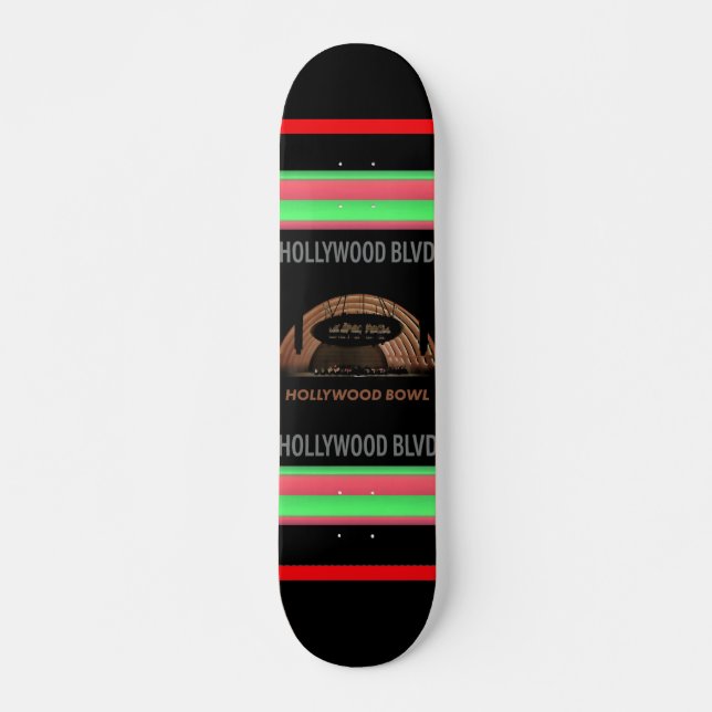 Poster Hollywood Blvd. Patineta (Anverso )