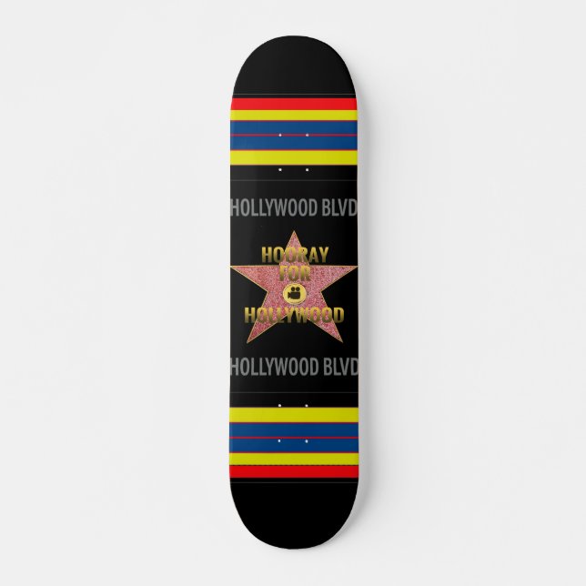 Poster Hollywood Blvd. Patineta (Anverso )