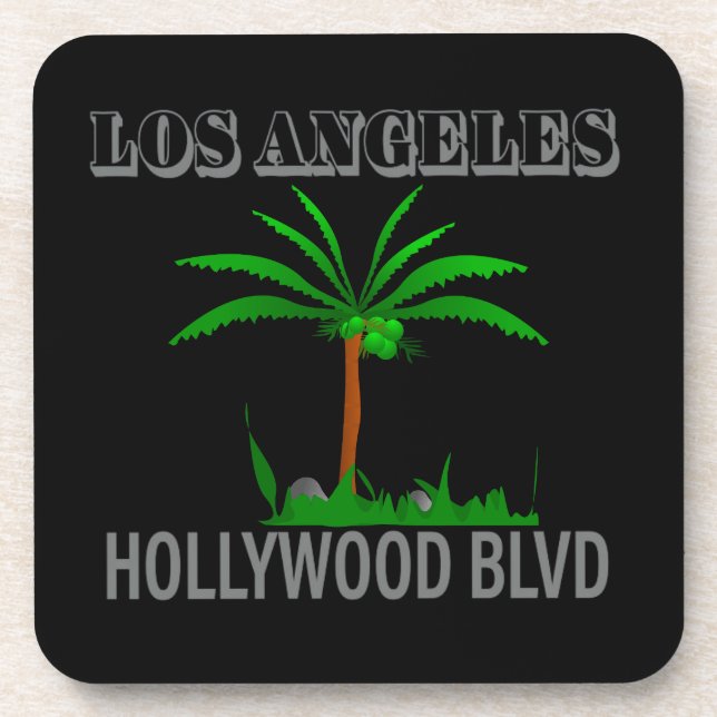 Poster Hollywood Blvd. Posavasos (Frente)