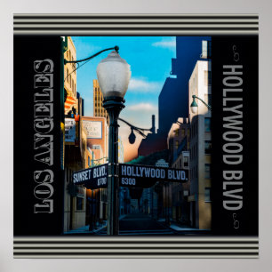 Poster Hollywood Blvd. Póster