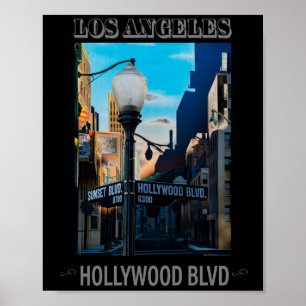 Poster Hollywood Blvd. Póster