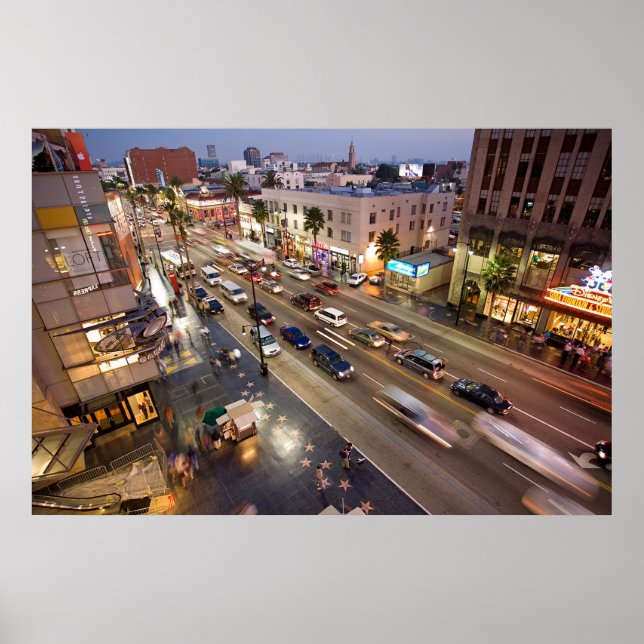 Póster Hollywood Boulevard Los Angeles poster DE 8.99 (Frente)
