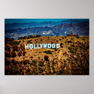 Póster Hollywood California