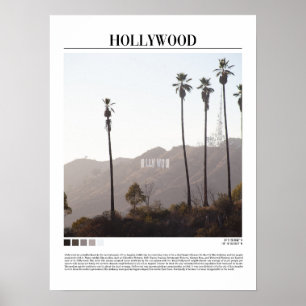 Póster Hollywood - Los Ángeles (Estados Unidos)