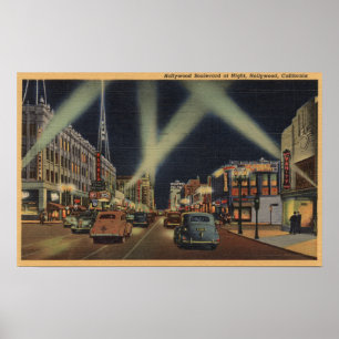 Póster Hollywood, opinión de CANight del Blvd. de
