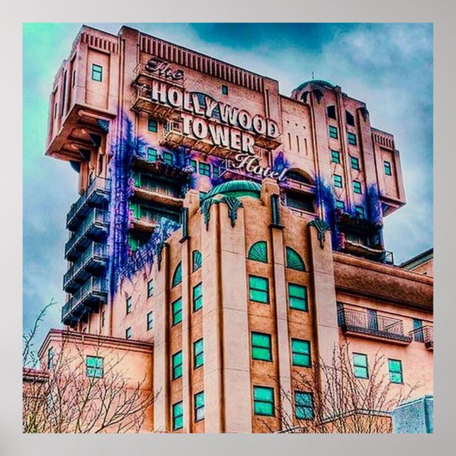 Póster Hollywood Tower Hotel (Frente)