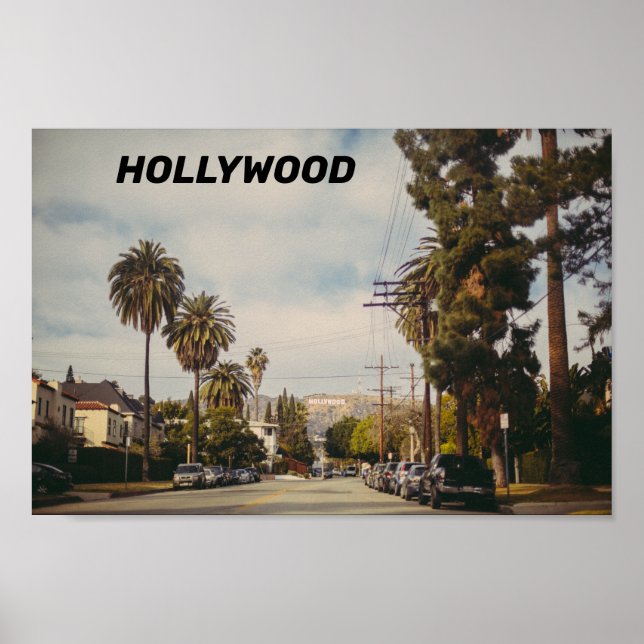Póster Hollywood USA (Frente)