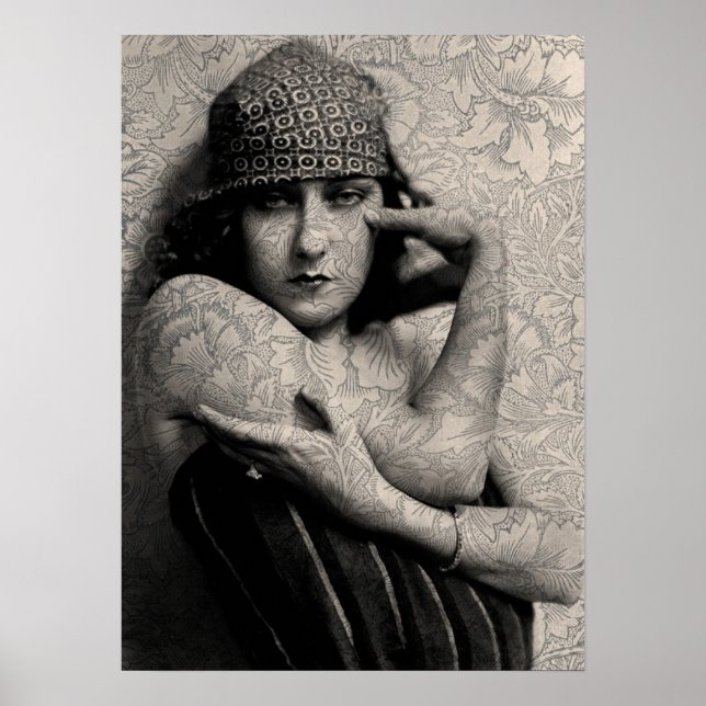 Póster Hollywood Vintage Gloria (Frente)