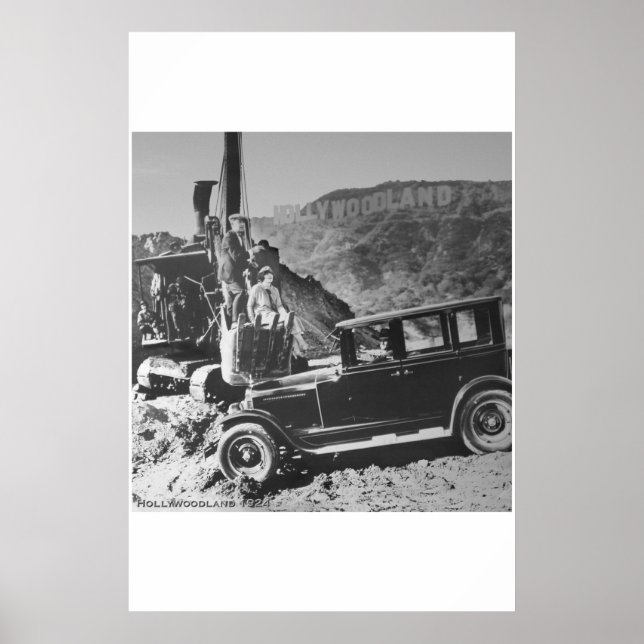 Póster Hollywoodland 1924 (Frente)