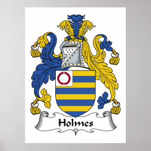 Póster Holmes Family Crest