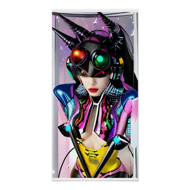 Póster Hologram of Her Love (Anverso)