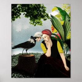 Póster Holograma de hospitalidad