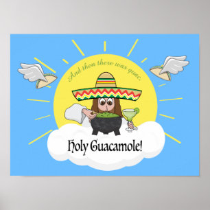 Póster Holy Guacamole