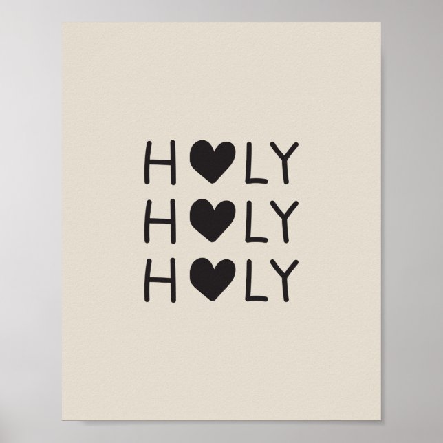 Póster holy holy holy  (Frente)