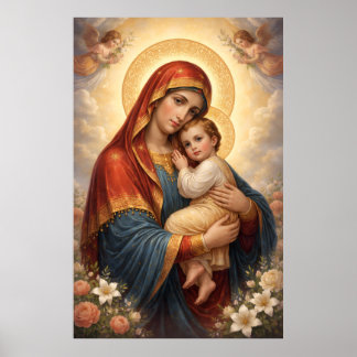 Póster Holy Mother of God – Divine Love & Protection´11