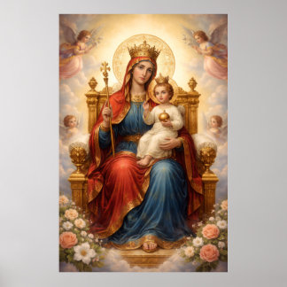 Póster Holy Mother of God – Divine Love & Protection´12
