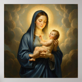 Póster Holy Mother of God – Divine Love & Protection´2