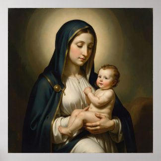 Póster Holy Mother of God – Divine Love & Protection´8