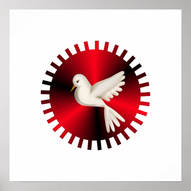 Póster Holy Spirit Dove (Frente)