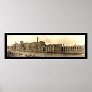 Póster Holyoke de papel Parsons Foto 1909