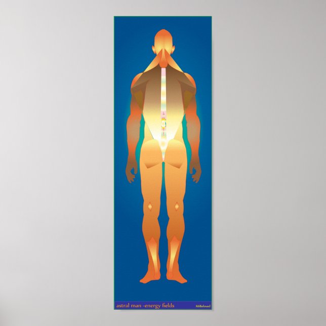 Póster hombre astral (Frente)