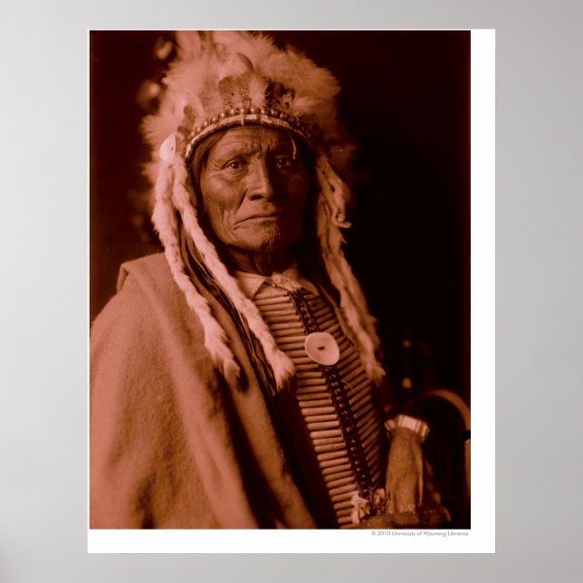Póster Hombre Blanco Alto - Cheyenne (Frente)