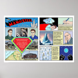 Póster Hombre de acero Poster Eerie Lake Erie Merch ofici