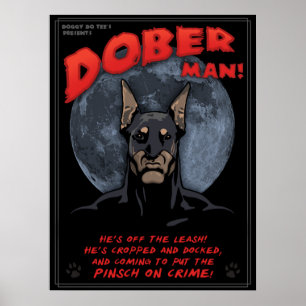 Póster ¡Hombre de Dober!