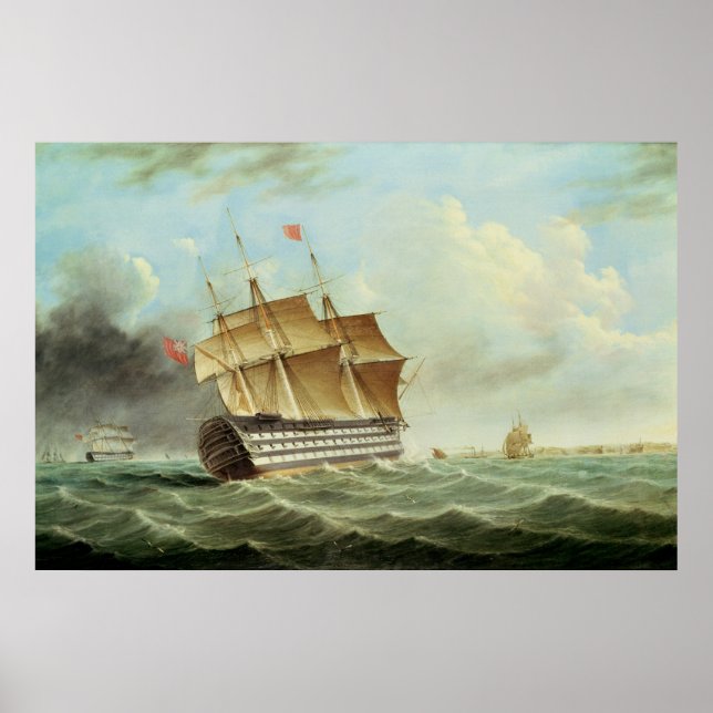 Póster Hombre de guerra británico (Frente)