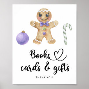 Póster Hombre de jengibre - libros tarjetas y regalos