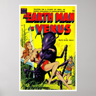 Póster Hombre de la Tierra en Venus (1951)