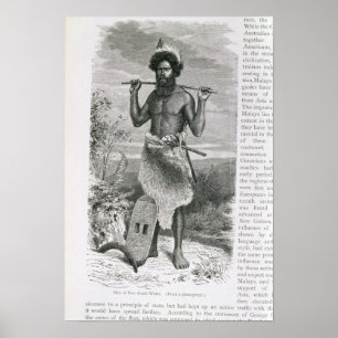 Póster Hombre de Nuevo Gales del Sur