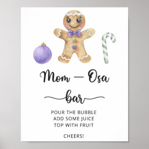 Póster Hombre de pan de jengibre