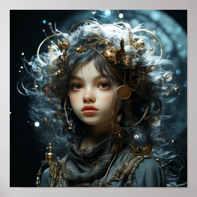 Póster Hombre de vapor con máscara de Médica de plaga (Frente)