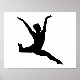 Póster Hombre del ballet
