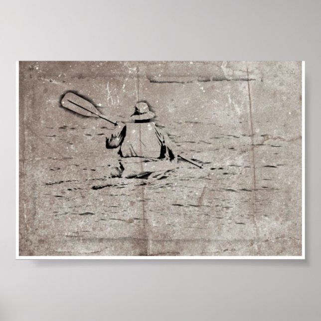 Póster Hombre del barco (Frente)