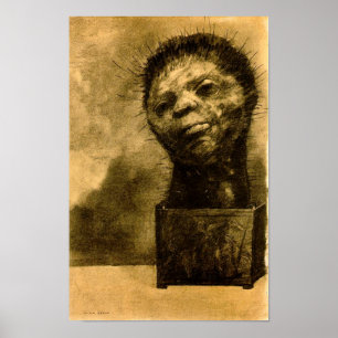 Póster Hombre del cactus