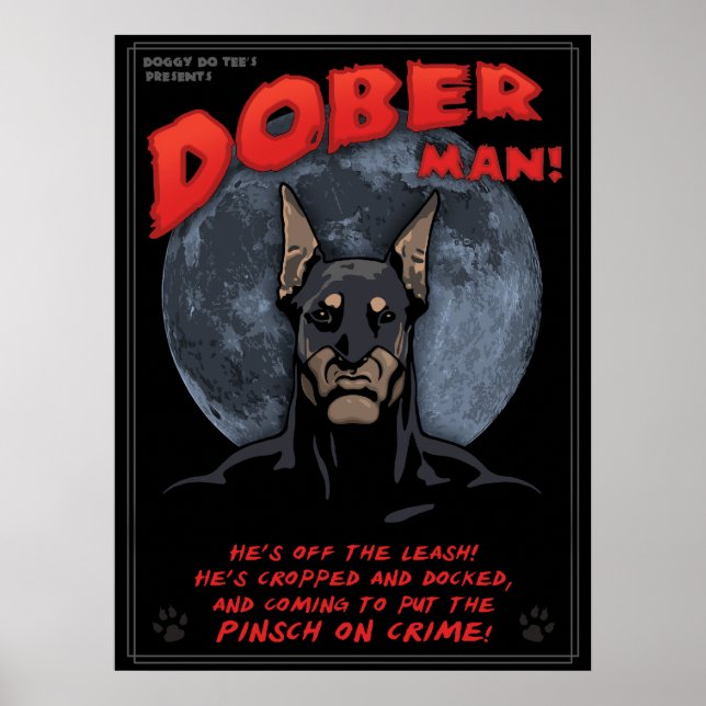 Póster ¡Hombre Dober! (Frente)