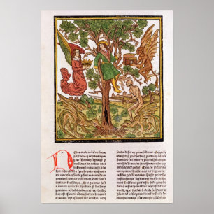 Póster Hombre entre el vicio y la virtud