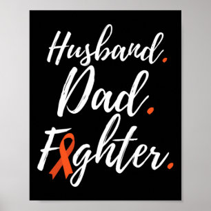 Póster Hombre Esposo Papá Combatir Rsd Crps Conciencia