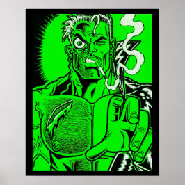 Póster Hombre Músculo Mutante