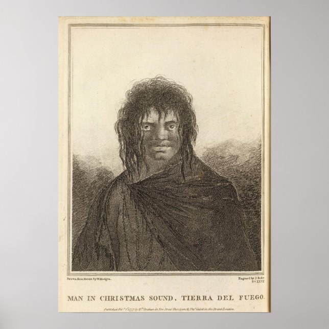 Póster Hombre, Navidades Sound, Chile (Frente)