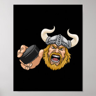Póster Hombre personaje de dibujos animados de disco de h