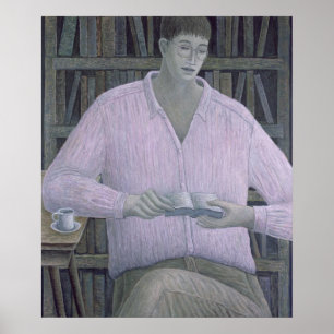 Póster Hombre que lee 1998