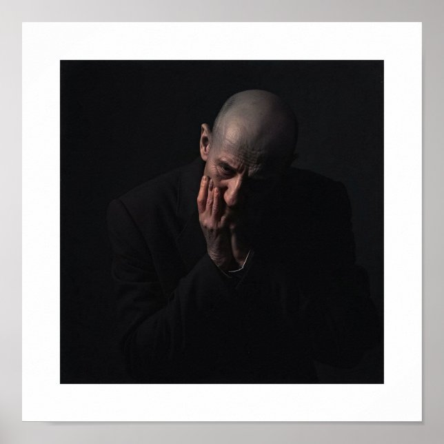 Póster Hombre solitario (Frente)