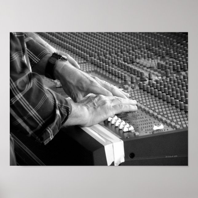 Póster Hombre sonoro (Frente)