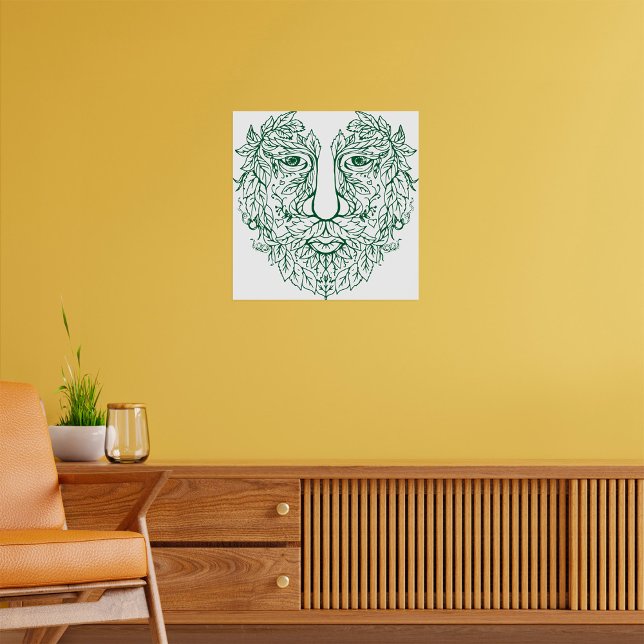 Póster Hombre verde (Subido por el creador)