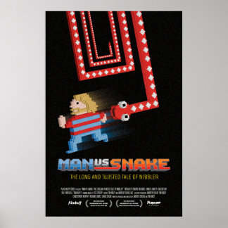 Póster HOMBRE VS SNAKE Poster teatral oficial