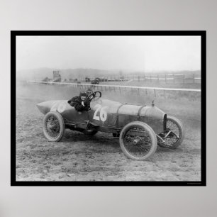 Póster Hombre y mujer con especial Stutz Weightman 1916