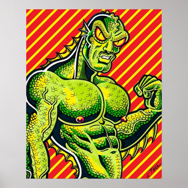 Póster Hombreanfibio (Frente)